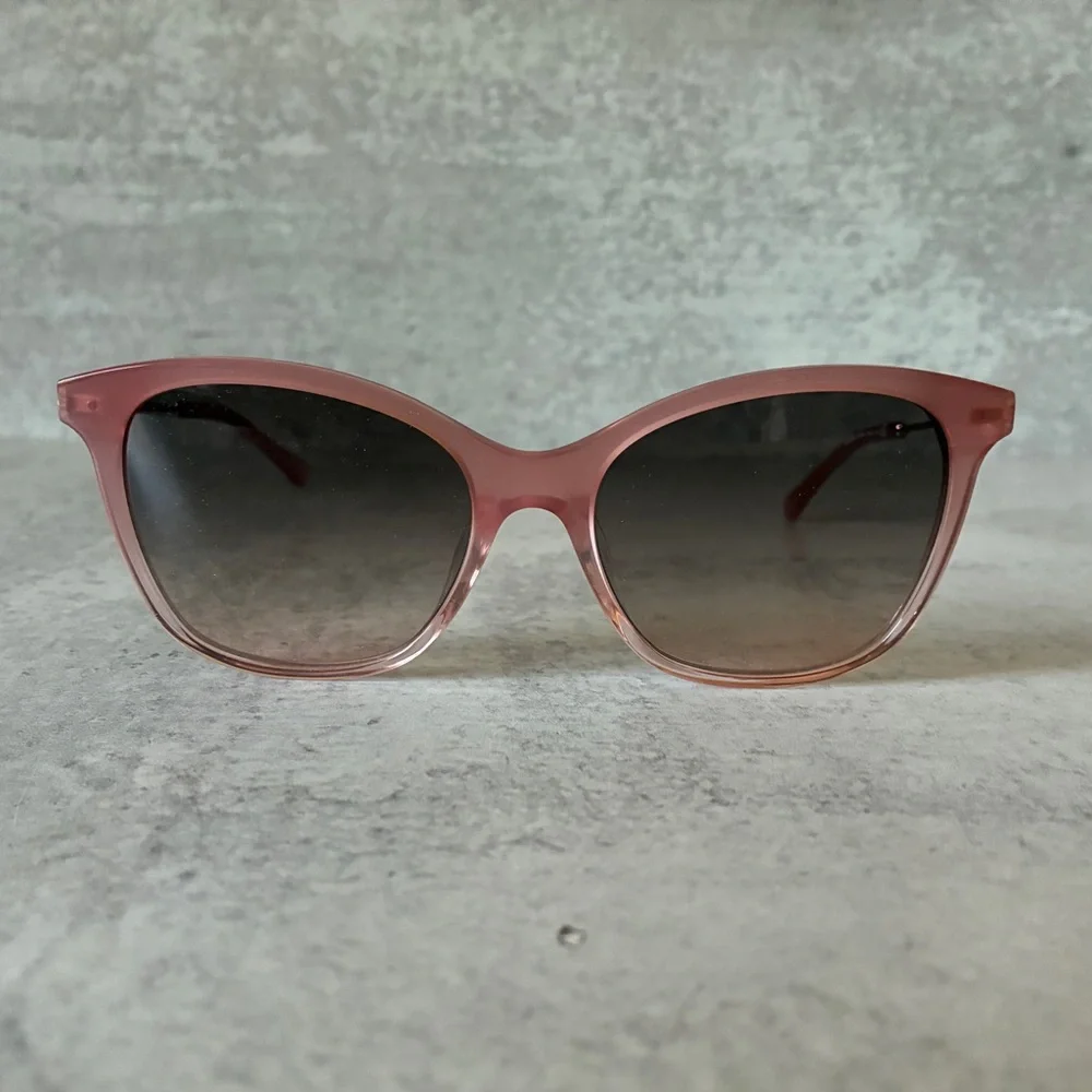 Kate Spade Daliann/S 3J5FF Pink Cat Eye Sunglasses 54□17 Rose Gold